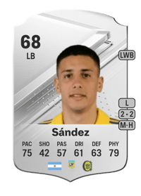 Agustín Sández Rare 68 OVR