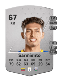 Jeremy Sarmiento Common 67 OVR