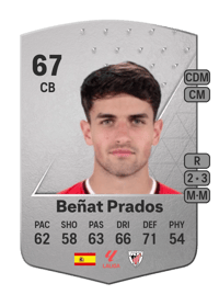 Beñat Prados Common 67 OVR