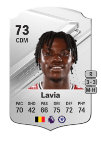 Romeo Lavia Rare 73 OVR