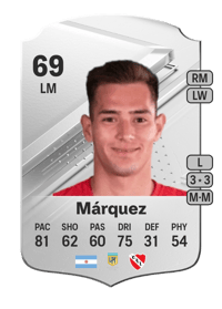 Rodrigo Márquez Rare 69 OVR