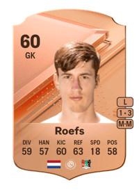 Robin Roefs Rare 60 OVR