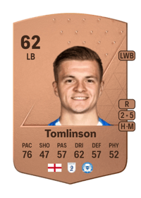 Joe Tomlinson Common 62 OVR