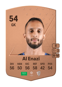 Bader Al Enazi Common 54 OVR
