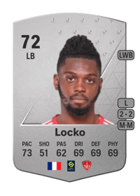 Bradley Locko Common 72 OVR