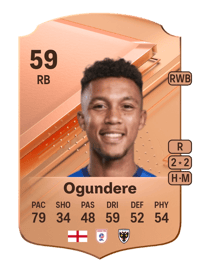 Isaac Ogundere Rare 59 OVR