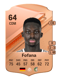 Sadik Fofana Rare 64 OVR
