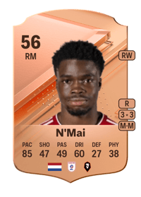 Kelly N'Mai Rare 56 OVR