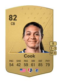 Alana Cook Common 82 OVR