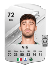 Mattia Viti Rare 72 OVR