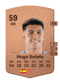 Hugo Sotelo Common 59 OVR