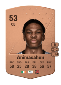 Mayowa Animasahun Common 53 OVR