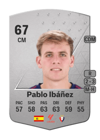 Pablo Ibáñez Common 67 OVR