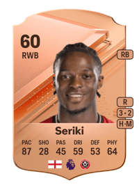 Femi Seriki Rare 60 OVR