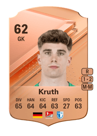 Noah Kruth Rare 62 OVR