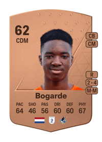 Lamare Bogarde Common 62 OVR