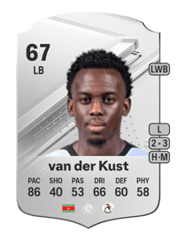 Djevencio van der Kust Rare 67 OVR