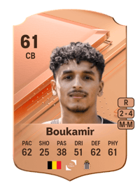 Mehdi Boukamir Rare 61 OVR