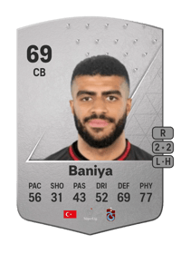 Rayyan Baniya Common 69 OVR