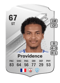 Ruben Providence Rare 67 OVR