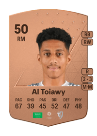 Salem Al Toiawy Common 50 OVR