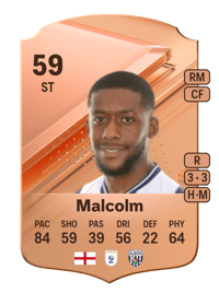 Jovan Malcolm Rare 59 OVR