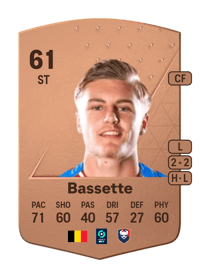 Norman Bassette Common 61 OVR