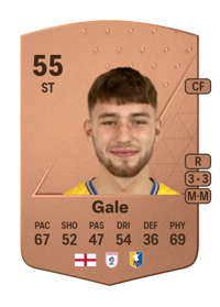 James Gale Common 55 OVR