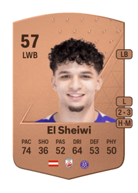 Ziad El Sheiwi Common 57 OVR