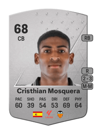 Cristhian Mosquera Common 68 OVR