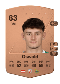 Moritz Oswald Common 63 OVR