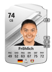 Clara Fröhlich Rare 74 OVR