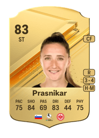 Lara Prasnikar Rare 83 OVR