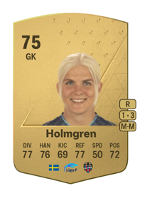 Emma Holmgren Common 75 OVR