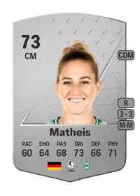 Saskia Matheis Common 73 OVR