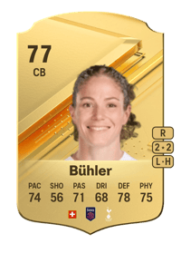 Luana Bühler Rare 77 OVR