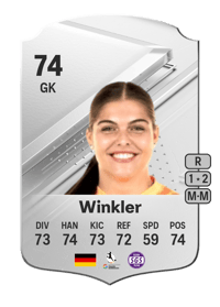 Sophia Winkler Rare 74 OVR