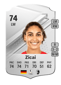 Cora Zicai Rare 74 OVR