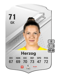 Elvira Herzog Rare 71 OVR