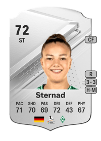 Maja Sternad Rare 72 OVR