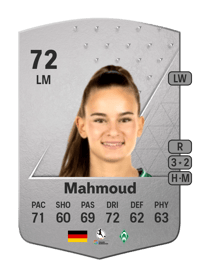 Tuana Mahmoud Common 72 OVR