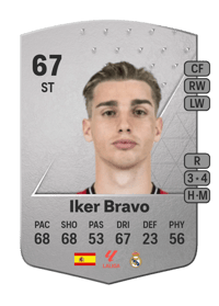 Iker Bravo Common 67 OVR