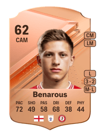 Ayman Benarous Rare 62 OVR