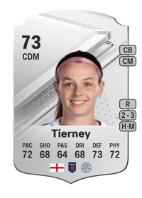 Sam Tierney Rare 73 OVR