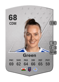 Josie Green Common 68 OVR