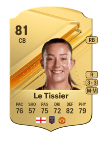 Maya Le Tissier Rare 81 OVR