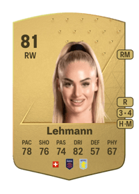 Alisha Lehmann Common 81 OVR