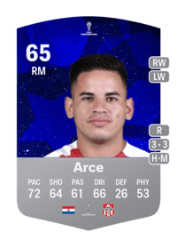 Teodoro Arce CONMEBOL Sudamericana 65 OVR