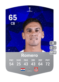 Manuel Romero CONMEBOL Sudamericana 65 OVR