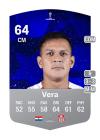 José Vera CONMEBOL Sudamericana 64 OVR